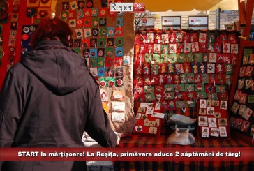 START la mărțișoare! La Reșița, primăvara aduce 2 săptămâni de târg!
