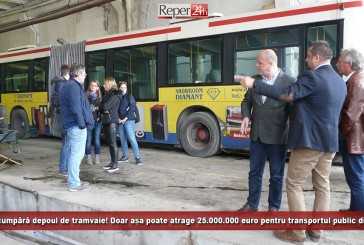 Popa cumpără depoul de tramvaie! Doar așa poate atrage 25.000.000 euro pentru transportul public din oraș