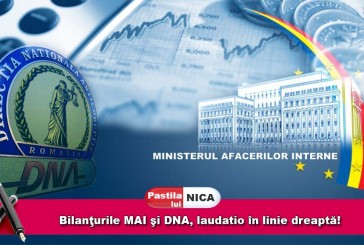 Pastila lui Nica: Bilanţurile MAI şi DNA, laudatio în linie dreaptă!