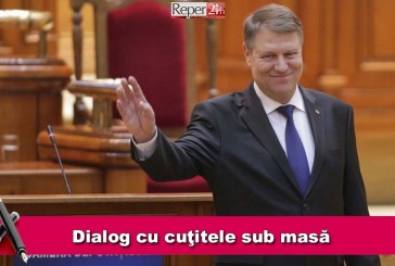 Dialog cu cuţitele sub masă
