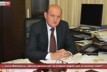 Luca Mălăiescu: „Social-democrații nu trebuie băgați toți în aceeași oală”! Vezi ce le-a transmis edilul protestatarilor!
