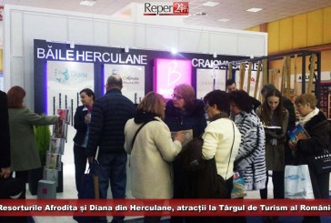 Resorturile Afrodita și Diana din Herculane, atracții la Târgul de Turism al României!