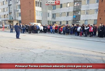 Primarul Torma continuă educația civică pas cu pas