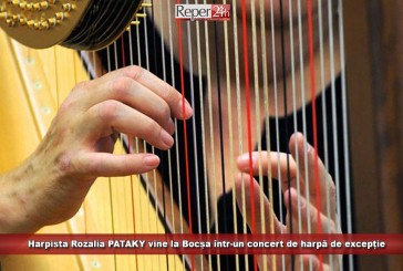 Harpista Rozalia PATAKY vine la Bocșa într-un concert de harpă de excepție