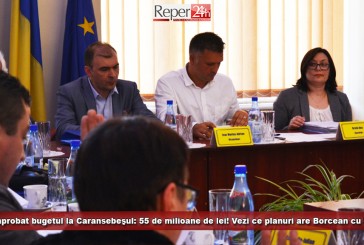 S-a aprobat bugetul la Caransebeş: 55 de milioane de lei! Vezi ce planuri are Borcean cu banii