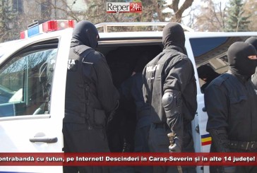 Contrabandă cu tutun, prin intermediul Internetului! Descinderi în Caraș-Severin și în alte 14 județe!