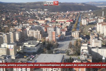 Reșița, printre cele mai dezavantajoase orașe din punct de vedere al costului vieţii!