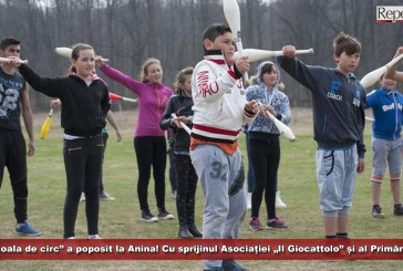 „Școala de circ” a poposit la Anina! Cu sprijinul Asociației „Il Giocattolo” și al Primăriei!