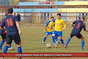 Caransebeşenii merg mai departe în Cupa României