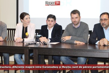 Infrastructura, diferența majoră între Caransebeș și Reșița, sunt de părere parlamentarii USR!