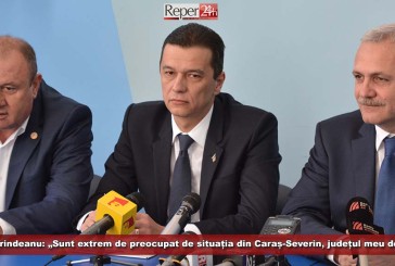 Sorin Grindeanu: „Sunt extrem de preocupat de situația din Caraș-Severin, județul meu de suflet”!