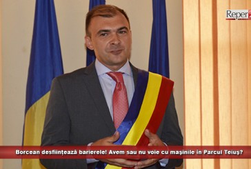 Borcean desființează barierele! Avem sau nu voie cu maşinile în Parcul Teiuş?