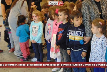 „Oul roşu şi frumos”, cadoul preșcolarilor caransebeșeni pentru micuții din Centrul de Servicii Sociale