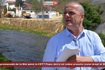 Alee de promenadă de la Mol până la CET! Popa, decis să redea orașului malul drept al Bârzavei!