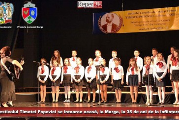 Festivalul Timotei Popovici se întoarce acasă, la Marga, la 35 de ani de la înființare!