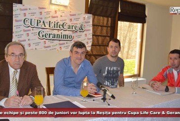 75 de echipe și peste 800 de juniori vor lupta la Reșița pentru Cupa Life Care & Geranimo!