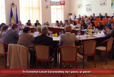 În Consiliul Local Caransebeş nu-i pace, şi pace!