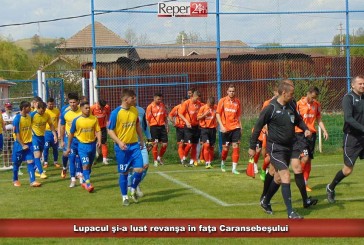 Lupacul şi-a luat revanşa în faţa Caransebeşului