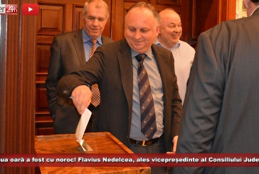 UPDATE: A doua oară a fost cu noroc! Flavius Nedelcea, ales vicepreședinte al Consiliului Județean Caraș-Severin!