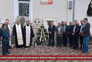 Intelectualului pașoptist bănățean, Eftimie Murgu, i-a fost tulburat somnul de veci!