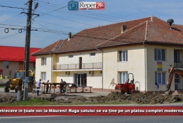 Petrecere în țoale noi la Măureni! Ruga satului se va ține pe un platou complet modernizat