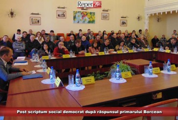 Post scriptum social democrat după răspunsul primarului Borcean