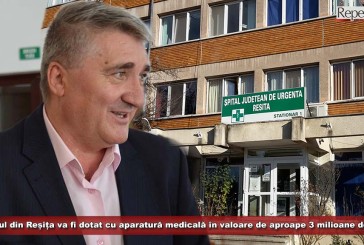 Șansă uriașă pentru Spitalul din Reșița! Unitatea va fi dotată cu aparatură în valoare de aproape 3 milioane de euro!