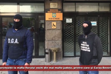 Percheziții la mafia fierului vechi din mai multe județe, printre care și Caraș-Severin! Prejudicii de peste 6 milioane euro!