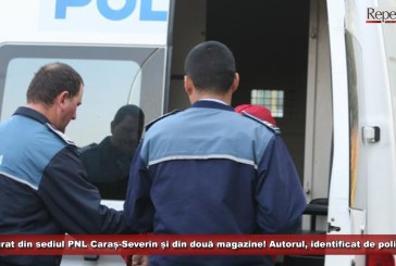 A furat din sediul PNL Caraș-Severin și din două magazine din Reșița! Autorul, identificat de polițiști!