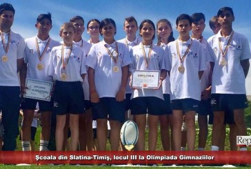 Şcoala din Slatina-Timiş, locul III la Olimpiada Gimnaziilor