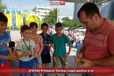 [FOTO] Primarul Torma, copil pentru o zi