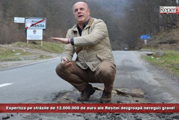Expertiza pe străzile de 12.000.000 de euro ale Reșiței dezgroapă nereguli grave! Mai bine de 50% din lucrare a fost furată
