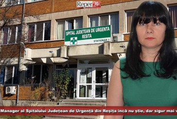 Noul manager al Spitalului Județean de Urgență din Reșița încă nu știe, dar sigur mai vrea!