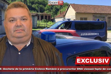 UPDATE 2: Ancheta de la primăria Ciclova Română a procurorilor DNA vizează fapte de corupție!