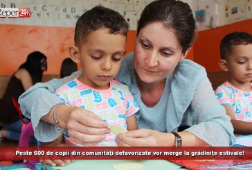 Peste 600 de copii din comunităţi defavorizate vor merge la grădiniţe estivale! Unele dintrele ele vor funcționa în Caraș-Severin