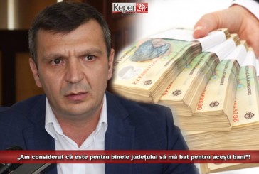 Consiliul Județean se judecă cu Ministerul Dezvoltării! „Am considerat că este pentru binele județului să mă bat pentru acești bani”!