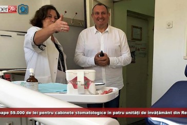 Aproape 59.000 de lei pentru cabinete stomatologice în patru unități de învățământ din Reșița!