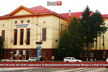 Un sfert de veac de studii superioare la Reșița! Universitatea Eftimie Murgu a suflat în lumânări