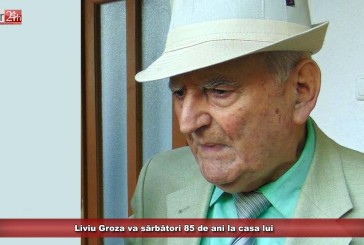 Liviu Groza va sărbători 85 de ani la casa lui