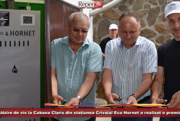 Încălzire de vis la Cabana Claris din stațiunea Crivaia! ecoHornet a realizat o premieră!