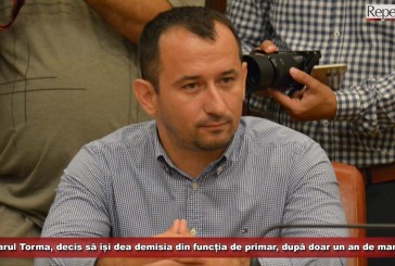 Adi Torma și-a anunțat demisia, după doar un an de mandat! „Sunt hotărât ca la finalul lunii septembrie să renunț la funcția de primar”!