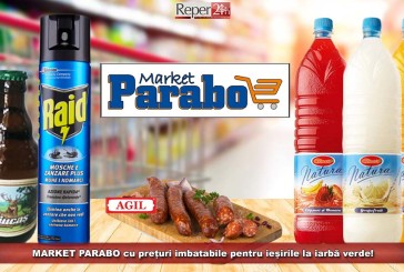 (P) MARKET PARABO cu prețuri imbatabile pentru ieșirile la iarbă verde!
