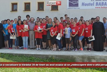 Credință și socializare la Vărădia! 35 de tineri au avut ocazia să se „redescopere dintr-o altă perspectivă”