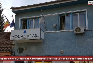Aquacaraș are un nou Consiliu de Administrație! Vezi cine va conduce de acum soarta societății de apă și canal!