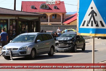 Nerespectarea regulilor de circulație produce din nou pagube materiale pe străzile din Oravița