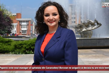 Mihaela Popovici este noul manager al spitalului din Caransebeș! Borcean ne asigură că decizia nu are nicio tentă politică