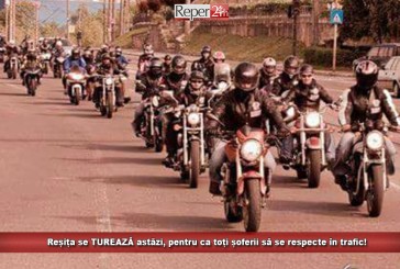 Reșița se TUREAZĂ astăzi, pentru ca toți șoferii să se respecte în trafic!