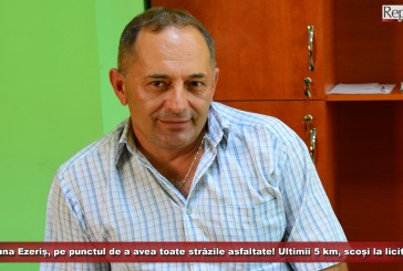 Comuna Ezeriș, pe punctul de a avea toate străzile asfaltate! Ultimii 5 km, scoși la licitație!