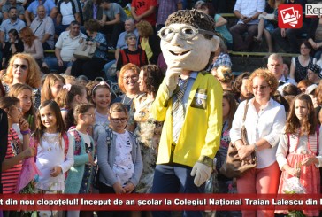 A sunat din nou clopoțelul! Început de an școlar cu zâmbete și lacrimi la Colegiul Național Traian Lalescu din Reșița!