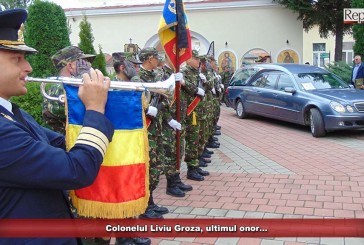 Colonelul Liviu Groza, ultimul onor …